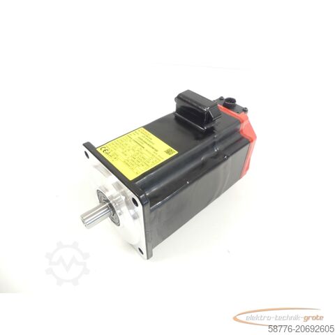 Fanuci mootor Fanuc A06B-0064-B203 # 0100 AC Servo Motor SN: C157F0F9D + Pulsecoder ungebr.