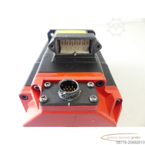 Fanuc Motor Fanuc A06B-0064-B203 AC Servo Motor SN:C099E0457 + A860-2020-T321
