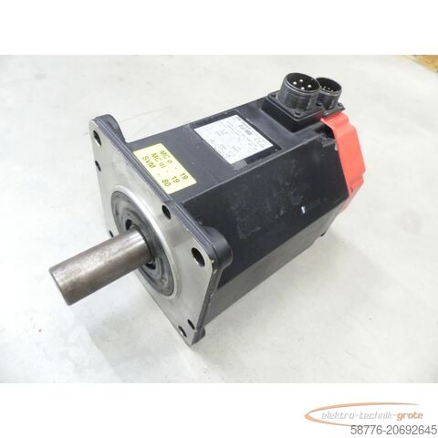 Fanuci mootor Fanuc A06B-0143-B075 #7075 AC Servo Motor SN: C995A1820