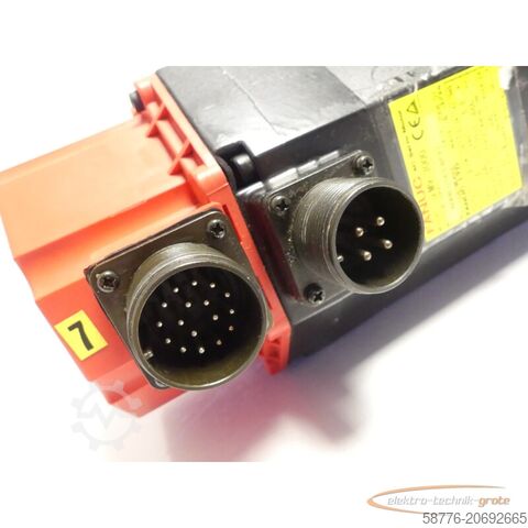 Fanuci mootor Fanuc A06B-0163-B577 AC Servo Motor SN: C087M0668 --