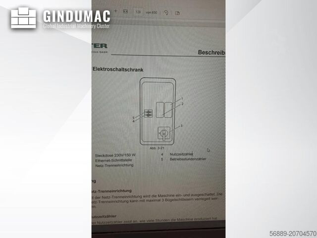 Vertical Turning Machine DMG MORI Gildemeister CTV 250 2nd