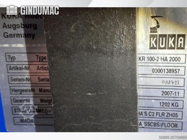 Bras de robot KUKA KR 100-2 HA 2000