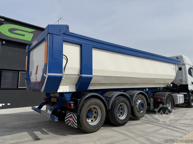 Kiperska poluprikolica Zorzi 37S Kipper 26cbm hydr. Heckklappe