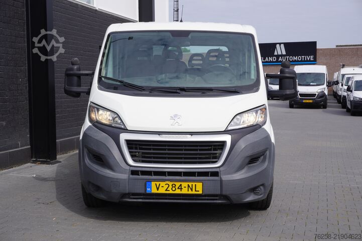 Platform van kabin ganda Peugeot Boxer 2.0 BlueHDI 163PK L3 DC Openlaadbak EURO ...