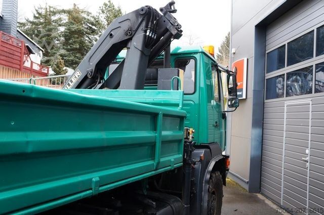 Three-sided tipper truck MAN 7731