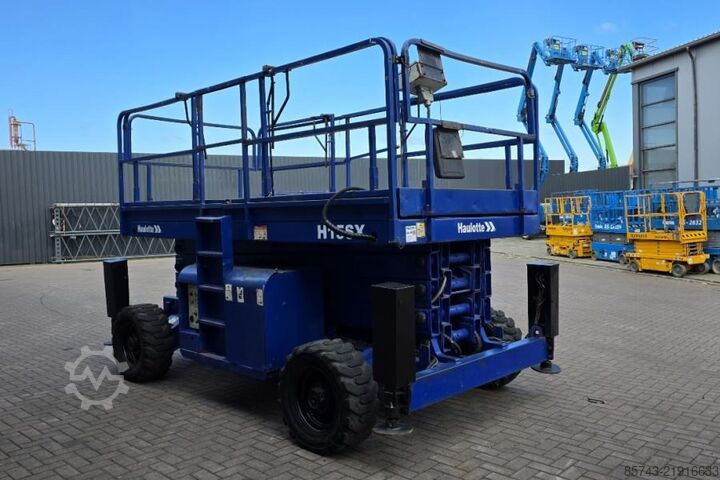 Scissor lift Haulotte H15SDX Diesel, 4x4 Drive, 15 Working Height, 700kg