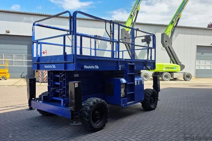 Scissor lift Haulotte H15SDX Diesel, 4x4 Drive, 15 Working Height, 700kg