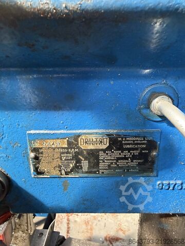 Suolelio gręžtuvas W.J. Meddings Ltd. Bench Pillar Drill