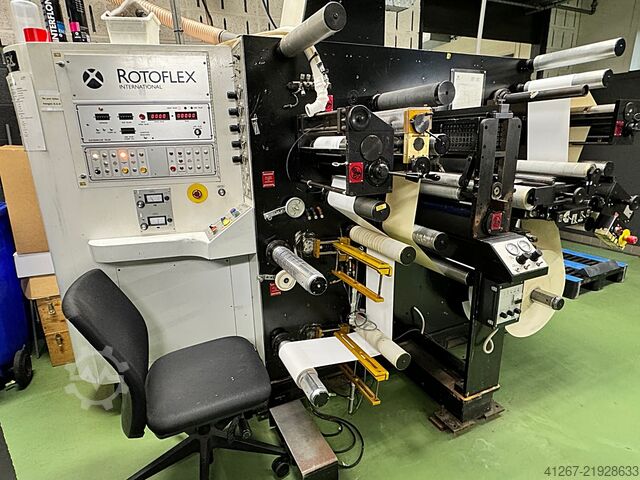 Etikettenbearbeitung Rotoflex VLI 330
