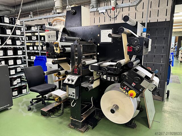 Etikettenbearbeitung Rotoflex VLI 330