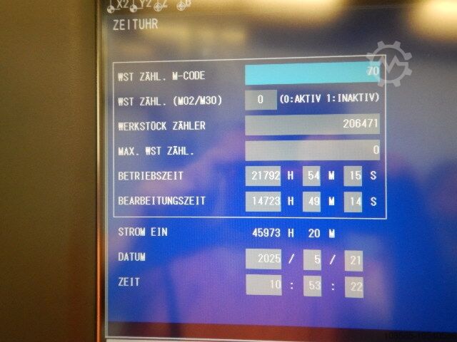 Centre d'usinage horizontal Mori Seiki NH 4000 DCG