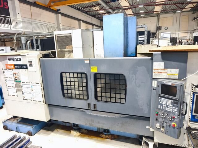 Centro de mecanizado vertical Mazak MTV-815/80
