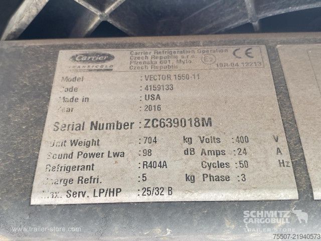 Reefer semitrailer Schmitz Cargobull Semiremolque Frigo Standard