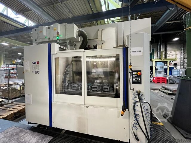 Horizontalni obradni centar SW Schwäbische Werkzeugmaschinen GmbH BA 600 2-CNC, 2-spindlig