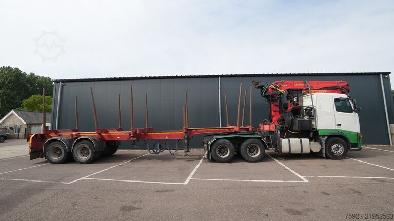  Volvo FH 460 6x4 combi with Palfinger SRX 47 crane an...