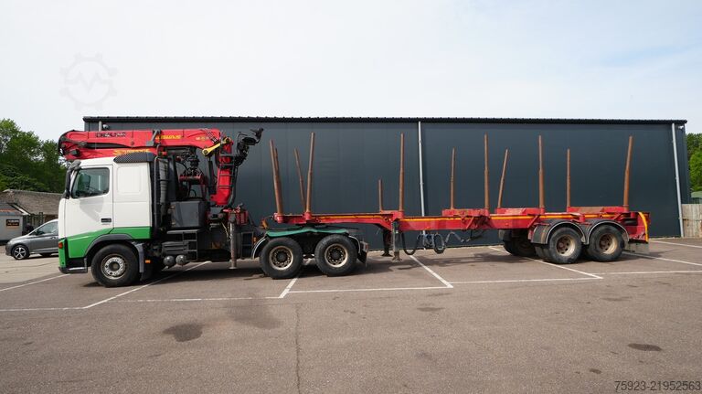  Volvo FH 460 6x4 combi with Palfinger SRX 47 crane an...