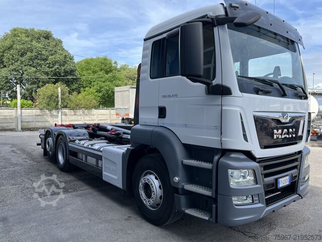 Camion benne à bras amovible MAN TGS 26.470