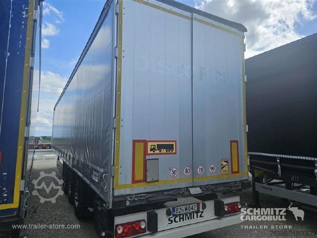 مقطورة نصفية مفتوحة مع قماش مشمع Schmitz Cargobull Semitrailer Curtainsider Standard