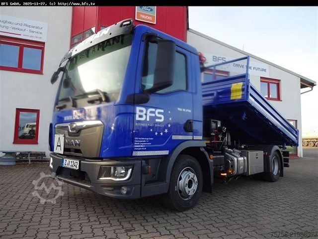Sklápač MAN TGL (TG3) 12.250 4x2 BL CH Kugelkopfkupplung
