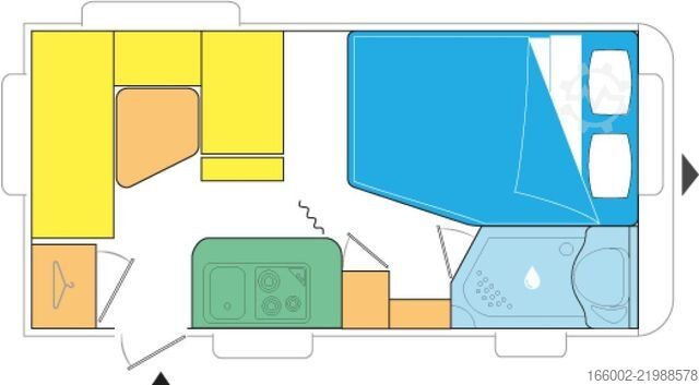 Karavāna CARAVELAIR Antares 420 Truma-Mover, Autarkpaket