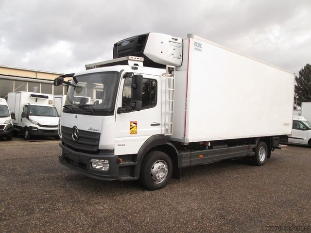 Camión frigorífico MERCEDES-BENZ Atego 1218*2xCarrier Kühlkoffer 6.18m*LBW*