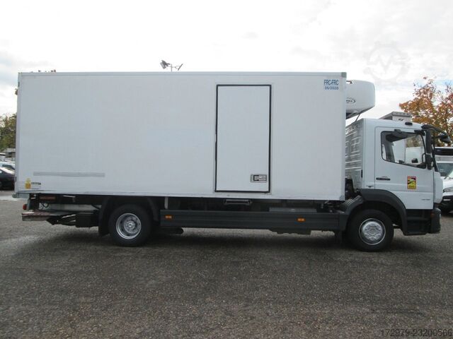 Camión frigorífico MERCEDES-BENZ Atego 1218*2xCarrier Kühlkoffer 6.18m*LBW*