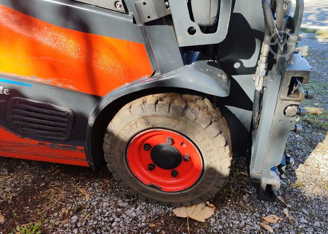 Elektrische driewieler Linde E16L-02 / 86% batt/ 4.14m