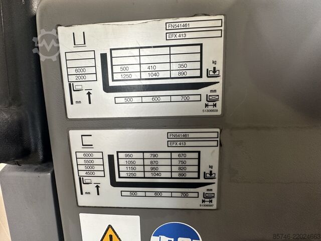 EFX 413 X + i = Guidage par fil !! Triplex FFL !! JUNGHEINRICH EFX 413 X + i   = Wire Guidance !! Triplex FFL !!