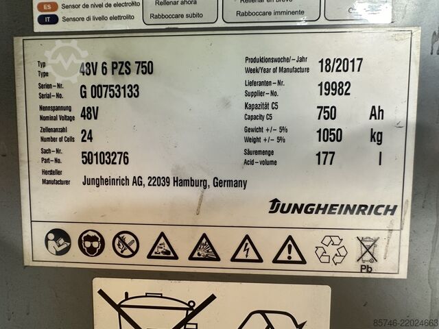 EFX 413 X + i = Guidage par fil !! Triplex FFL !! JUNGHEINRICH EFX 413 X + i   = Wire Guidance !! Triplex FFL !!