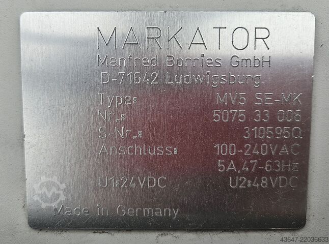 Graveuse Markator MV5 SE-MK
