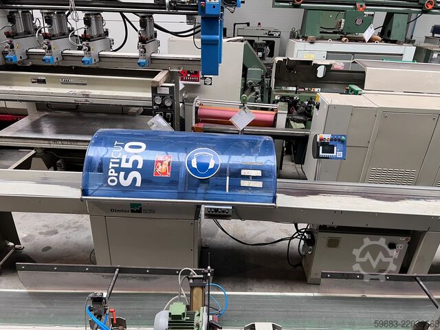 оптимизация линии поперечной резки GreCon Dimter Opticut S50