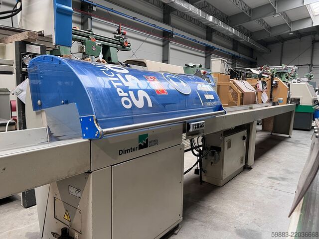оптимизация линии поперечной резки GreCon Dimter Opticut S50