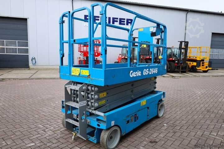 Elevador de tesoura Genie GS2646 Electric, Working Height 9.80m, Capacity 45