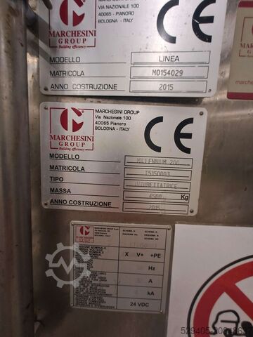 Marchesini Millenium 200 + MA 250 – Tubenfülllinie Marchesini Millenium 200 + MA 250