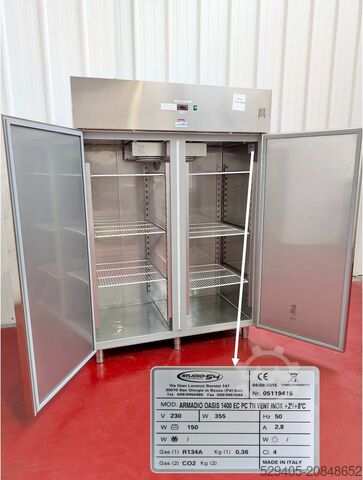 Studio 54 Armadio Oasis 1400 – Edelstahl-Kühlschrank Studio 54 Armadio Oasis 1400