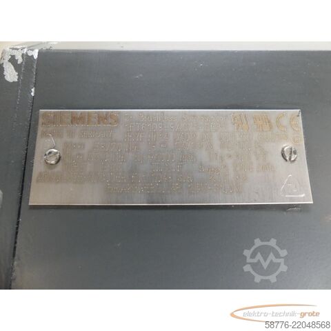 יחידת בקרה Siemens 1FT6108-8AC71-3EB1 Servomotor SN: YFNN14040902001