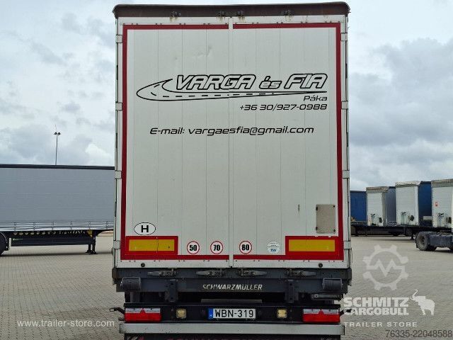 נגרר חצי פתוח עם ברזנט Schwarzmüller Curtainsider Standard