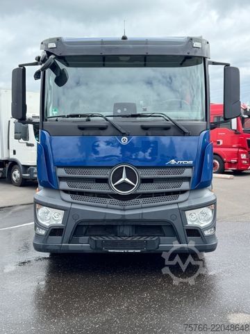 Camión plataforma con toldo MERCEDES-BENZ ANTOS 2536 L /LENKACHSE / EDSCHA / RADSTAND 5,5m