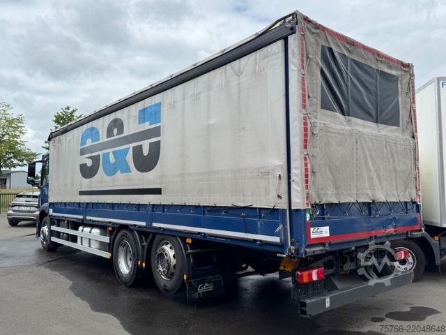 Camión plataforma con toldo MERCEDES-BENZ ANTOS 2536 L /LENKACHSE / EDSCHA / RADSTAND 5,5m