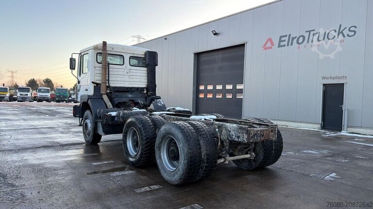 Khung xe có cabin lái MAN 27.403 (6 CYLINDER / STEEL SUSP. / LAMES / BIG ...