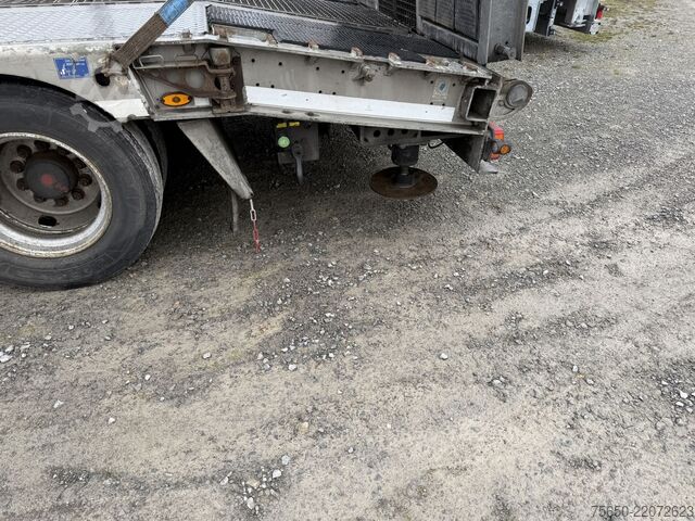 Remorque surbaissée Humbaur HTS30  3 Achs Satteltieflader mit Radmulden