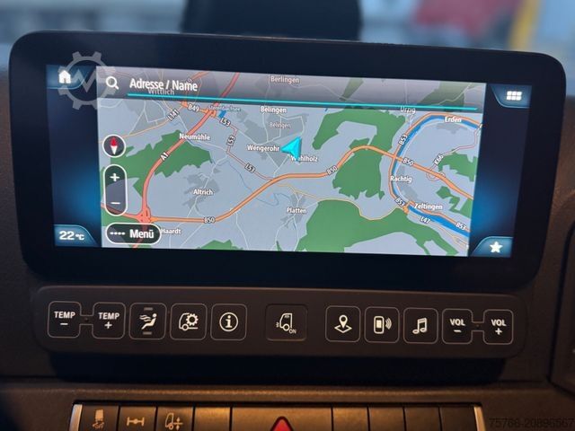 Camión con caja móvil MERCEDES-BENZ ACTROS 2542 L / RETARDER / NAVI / 4,9 Radstand