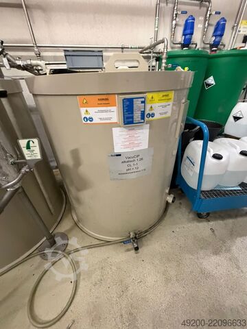 Endüstriyel su arıtma tesisi H2O GmbH VACUDEST L
