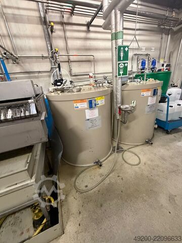 Endüstriyel su arıtma tesisi H2O GmbH VACUDEST L