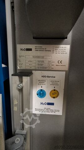 Estação de tratamento de água industrial H2O GmbH VACUDEST L