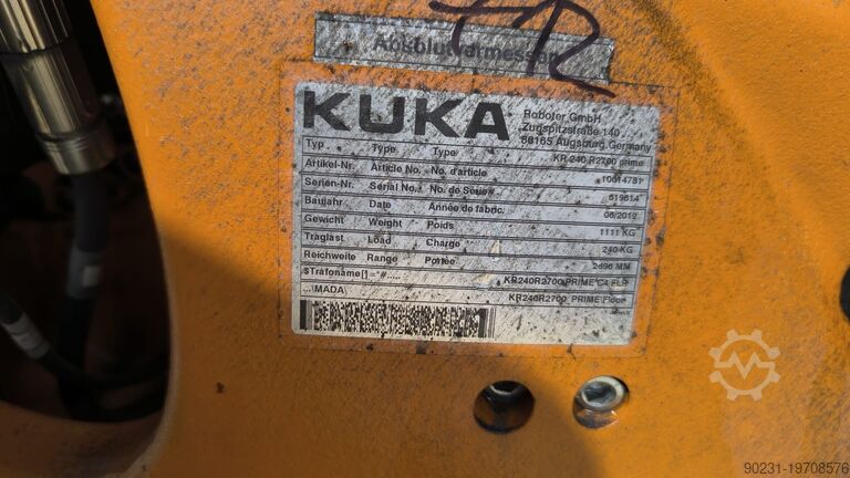 Промисловий робот KUKA KR 240 KRC4 R2700 PRIME REFURBISHED