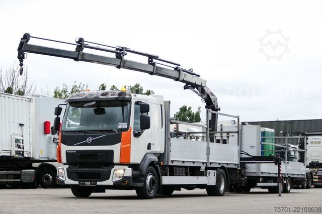 Camion plateau VOLVO FL 280 Pritsche Kran HIAB Komplettzug