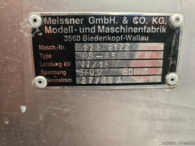 Teollinen leikkuri Meissner RS-65