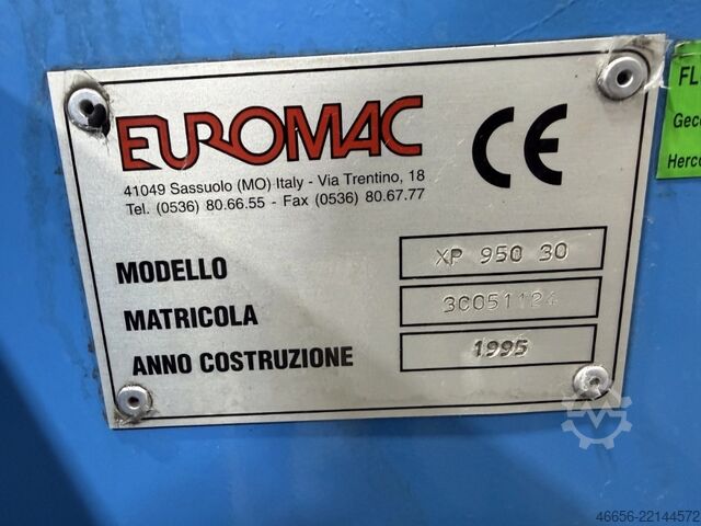 Pons- en nibbelmachine Euromac XP 950/30 CNC ( 3723 )