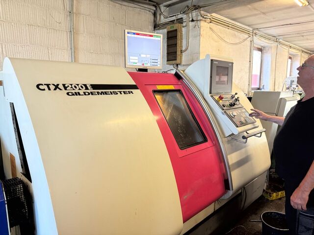 CNC-svarvning-fräsning GILDEMEISTER CTX 200 E